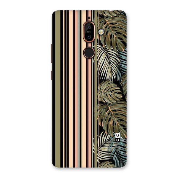 Visual Art Leafs Back Case for Nokia 7 Plus