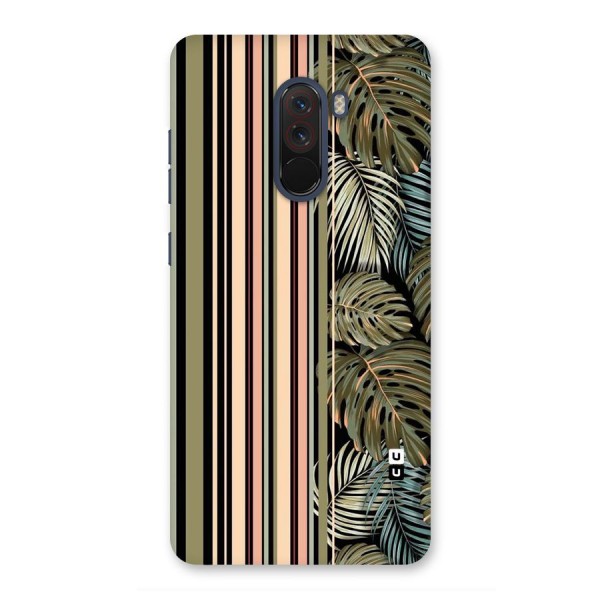 Visual Art Leafs Back Case for Poco F1