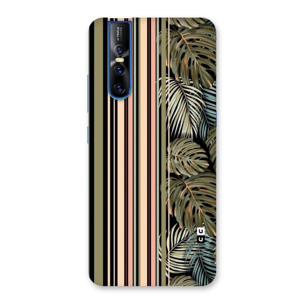 Visual Art Leafs Back Case for Vivo V15 Pro