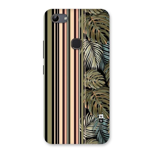 Visual Art Leafs Back Case for Vivo Y81