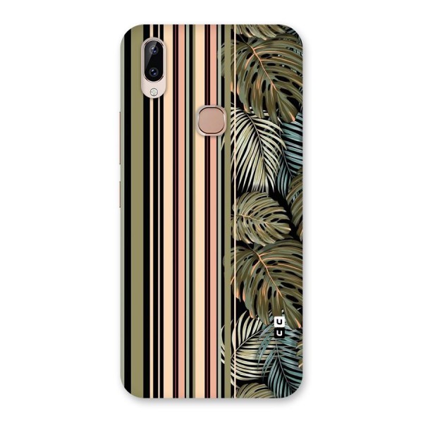 Visual Art Leafs Back Case for Vivo Y83 Pro