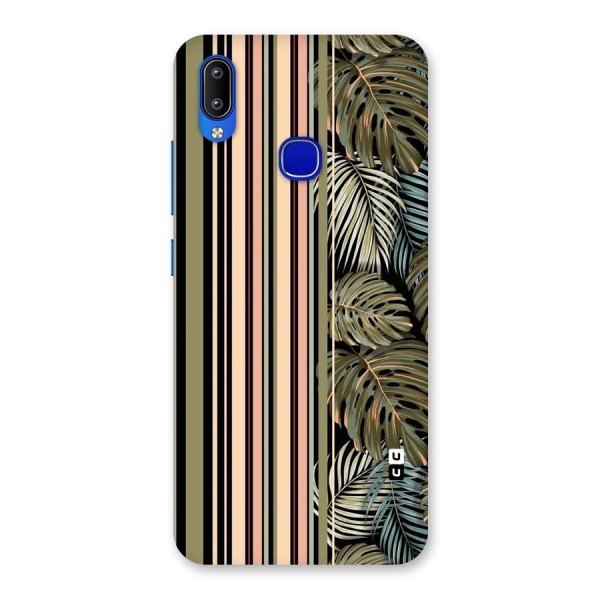 Visual Art Leafs Back Case for Vivo Y91