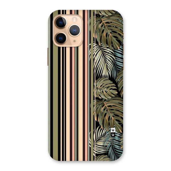 Visual Art Leafs Back Case for iPhone 11 Pro