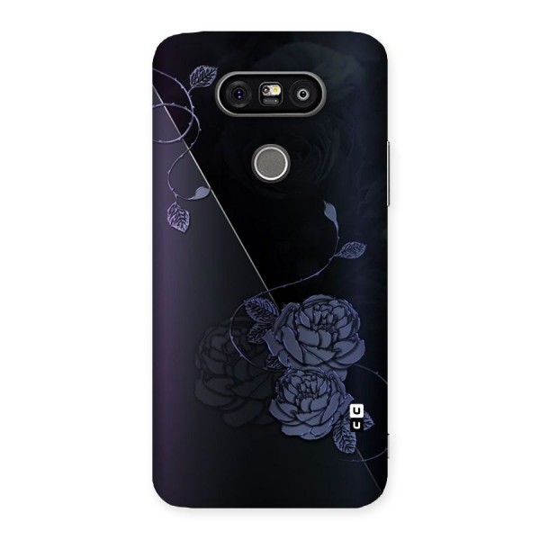 Voilet Floral Design Back Case for LG G5