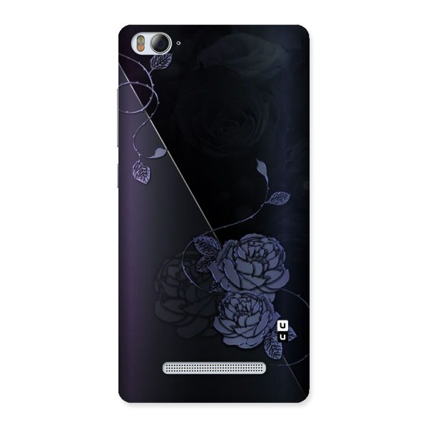 Voilet Floral Design Back Case for Xiaomi Mi4i