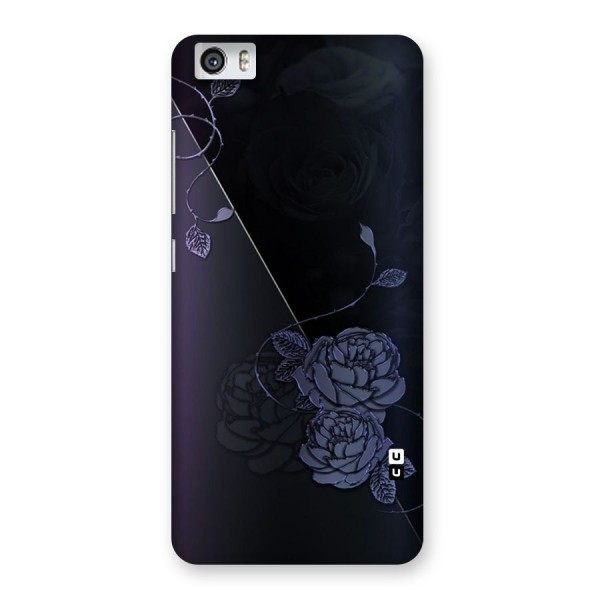 Voilet Floral Design Back Case for Xiaomi Redmi Mi5