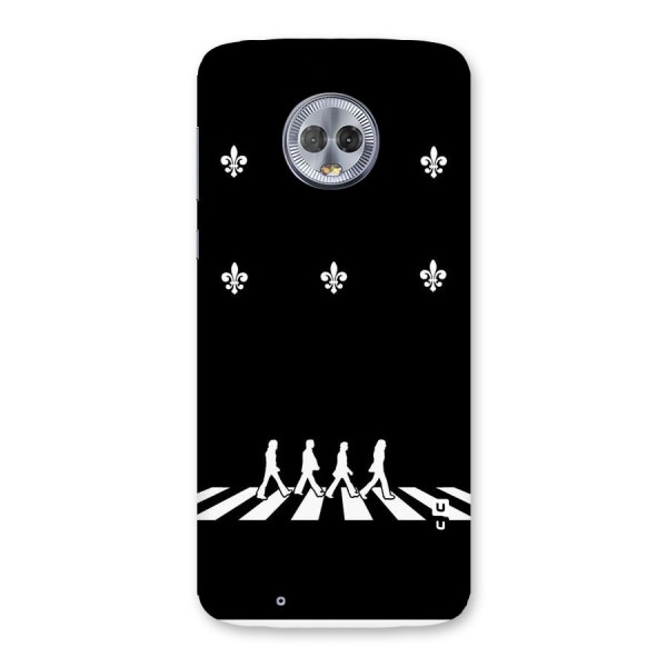 Walking Four Back Case for Moto G6