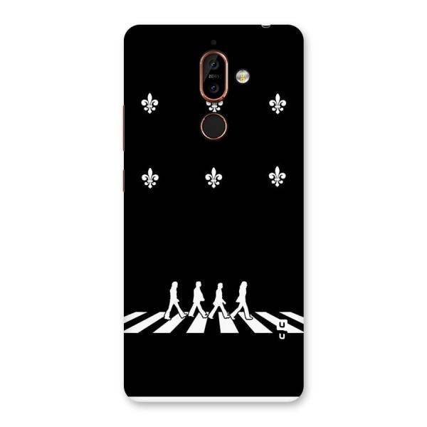 Walking Four Back Case for Nokia 7 Plus