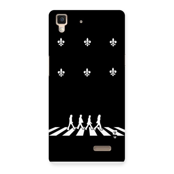 Walking Four Back Case for Oppo R7