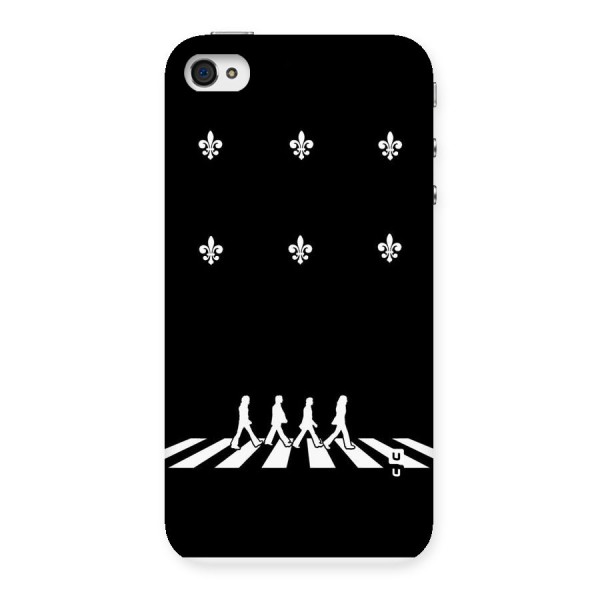 Walking Four Back Case for iPhone 4 4s