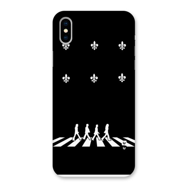 Walking Four Back Case for iPhone X