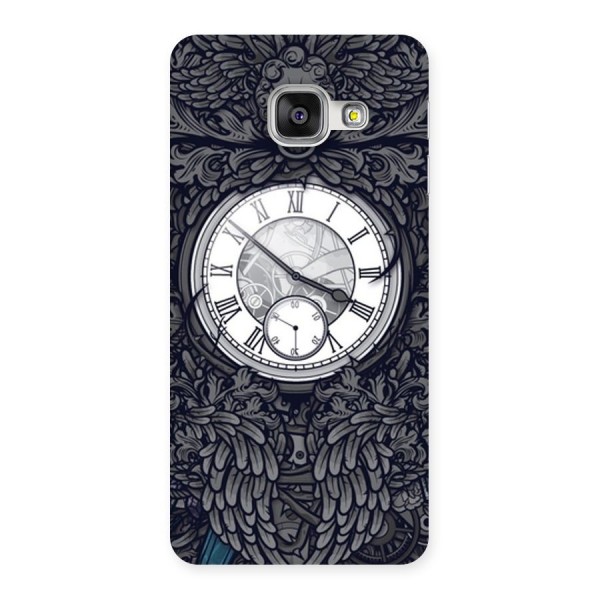 Wall Clock Back Case for Galaxy A3 2016