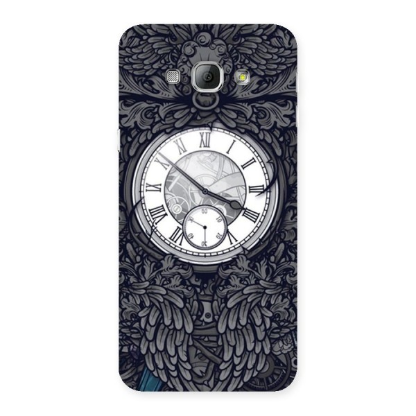 Wall Clock Back Case for Galaxy A8