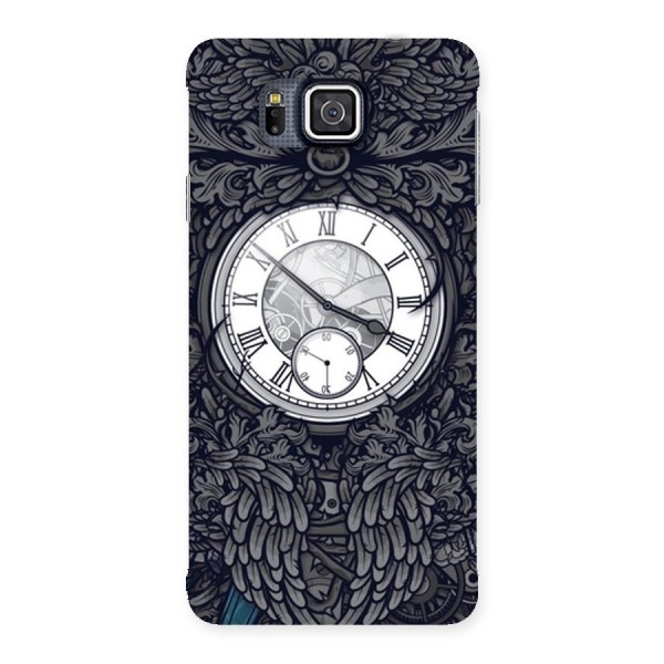 Wall Clock Back Case for Galaxy Alpha