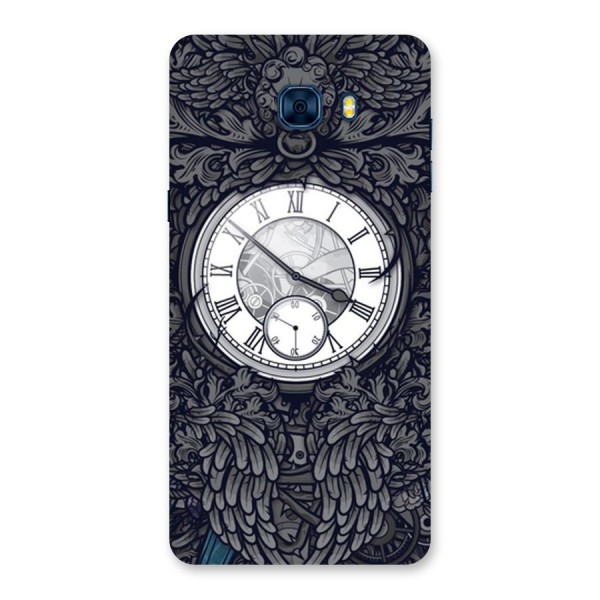 Wall Clock Back Case for Galaxy C7 Pro