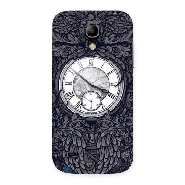 Wall Clock Back Case for Galaxy S4 Mini