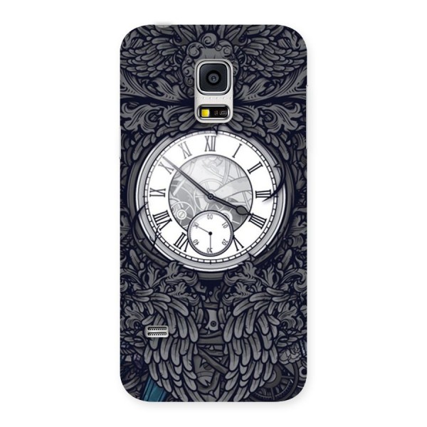 Wall Clock Back Case for Galaxy S5 Mini