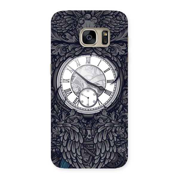 Wall Clock Back Case for Galaxy S7