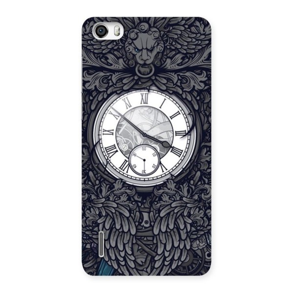 Wall Clock Back Case for Honor 6