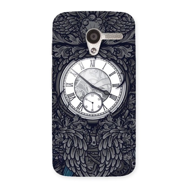 Wall Clock Back Case for Moto X