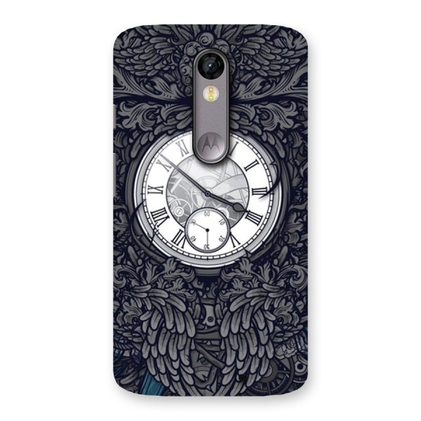 Wall Clock Back Case for Moto X Force