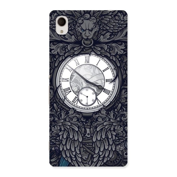 Wall Clock Back Case for Sony Xperia M4