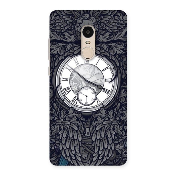 Wall Clock Back Case for Xiaomi Redmi Note 4