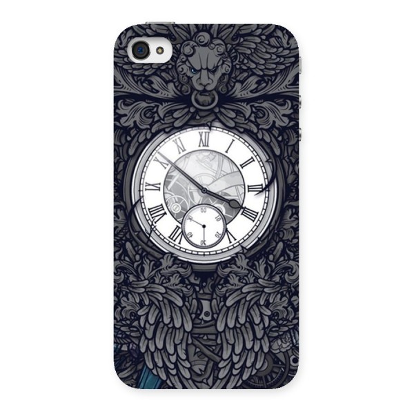 Wall Clock Back Case for iPhone 4 4s