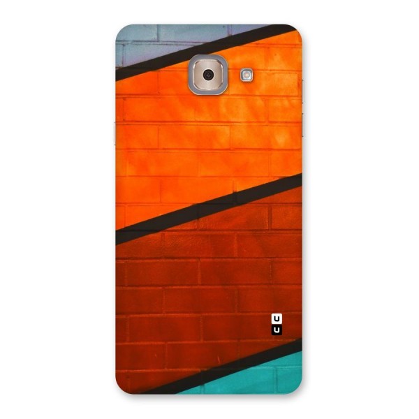 Wall Diagonal Stripes Back Case for Galaxy J7 Max