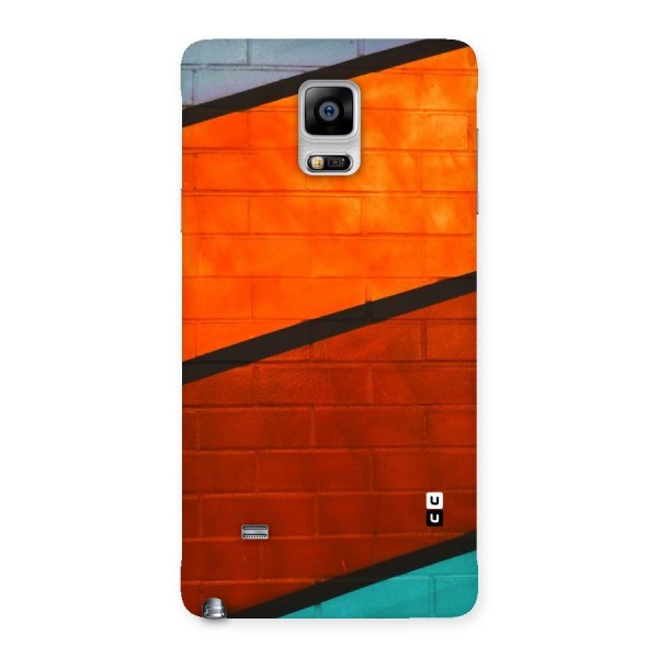 Wall Diagonal Stripes Back Case for Galaxy Note 4