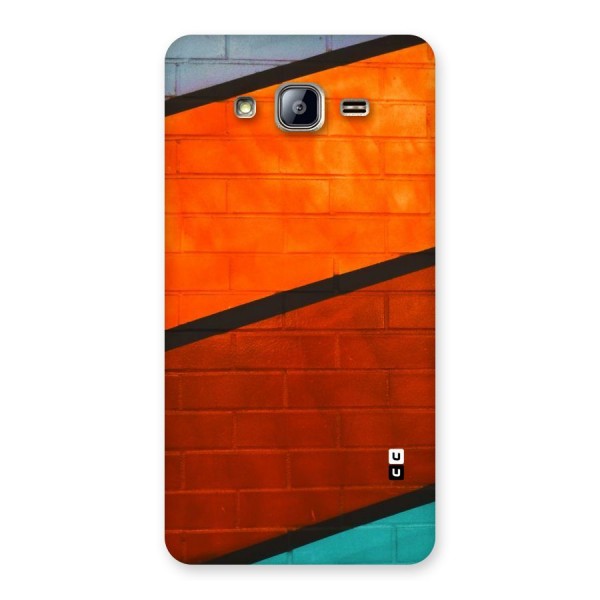 Wall Diagonal Stripes Back Case for Galaxy On5