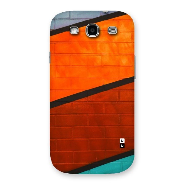 Wall Diagonal Stripes Back Case for Galaxy S3 Neo