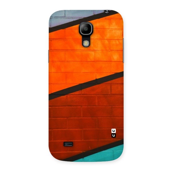 Wall Diagonal Stripes Back Case for Galaxy S4 Mini