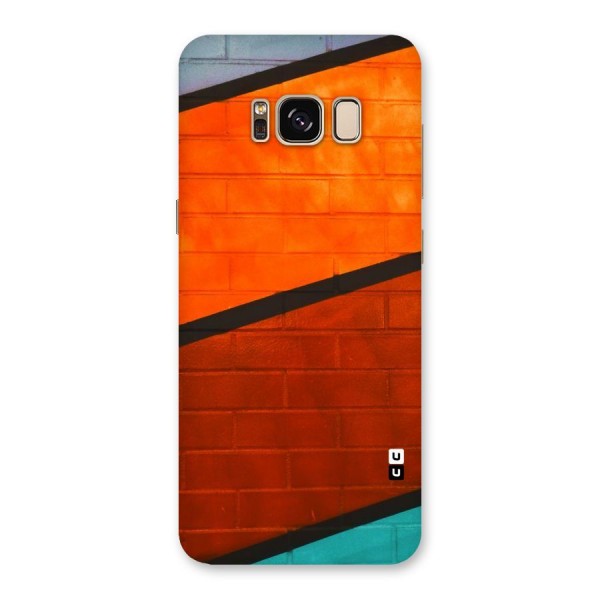 Wall Diagonal Stripes Back Case for Galaxy S8