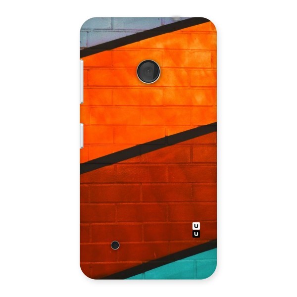 Wall Diagonal Stripes Back Case for Lumia 530