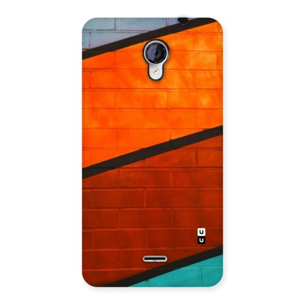 Wall Diagonal Stripes Back Case for Micromax Unite 2 A106