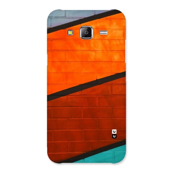 Wall Diagonal Stripes Back Case for Samsung Galaxy J5