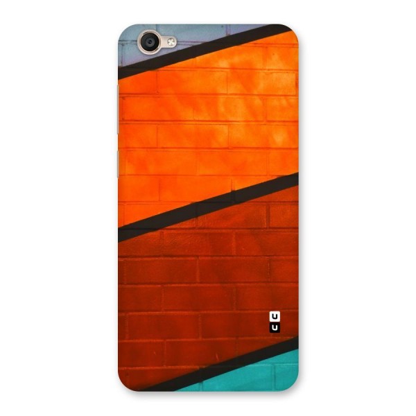 Wall Diagonal Stripes Back Case for Vivo Y55s