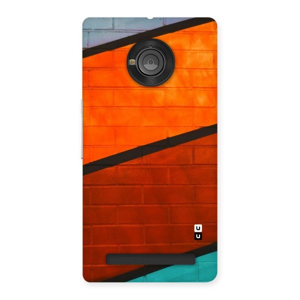 Wall Diagonal Stripes Back Case for Yu Yuphoria