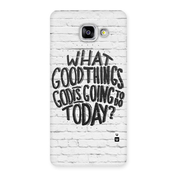 Wall Good Back Case for Galaxy A5 2016