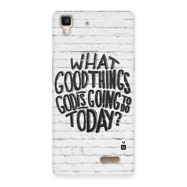 Wall Good Back Case for Oppo R7