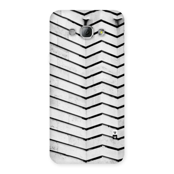 Wall Zig Zag Back Case for Galaxy A8