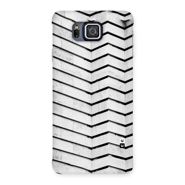 Wall Zig Zag Back Case for Galaxy Alpha