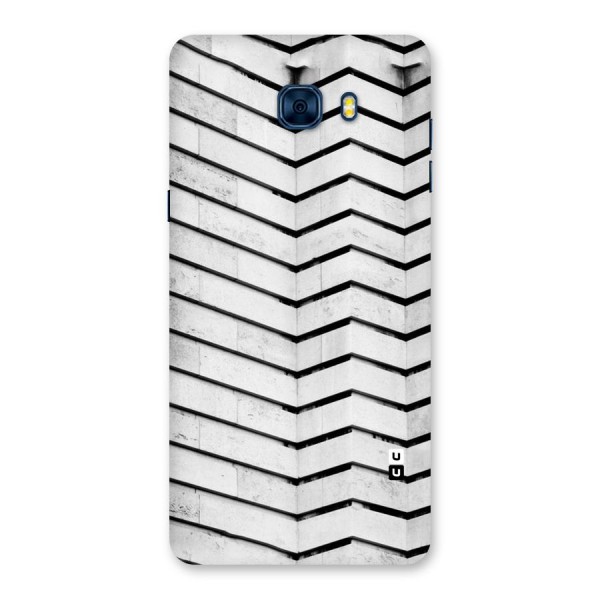 Wall Zig Zag Back Case for Galaxy C7 Pro