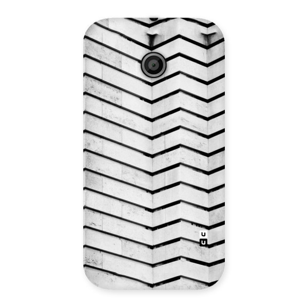 Wall Zig Zag Back Case for Moto E