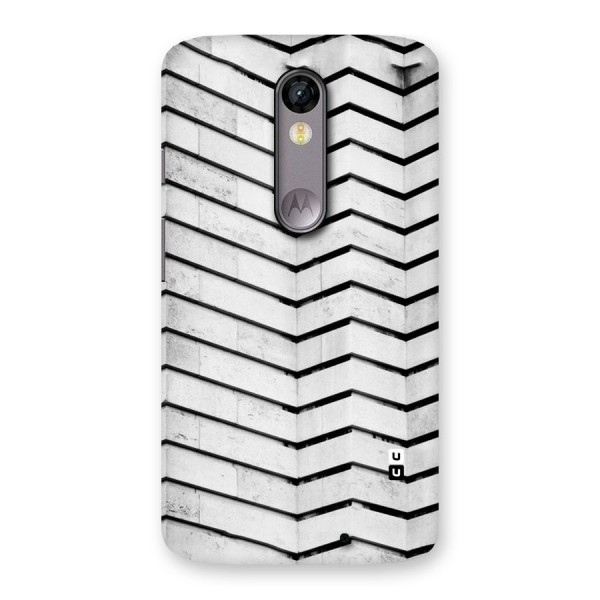 Wall Zig Zag Back Case for Moto X Force