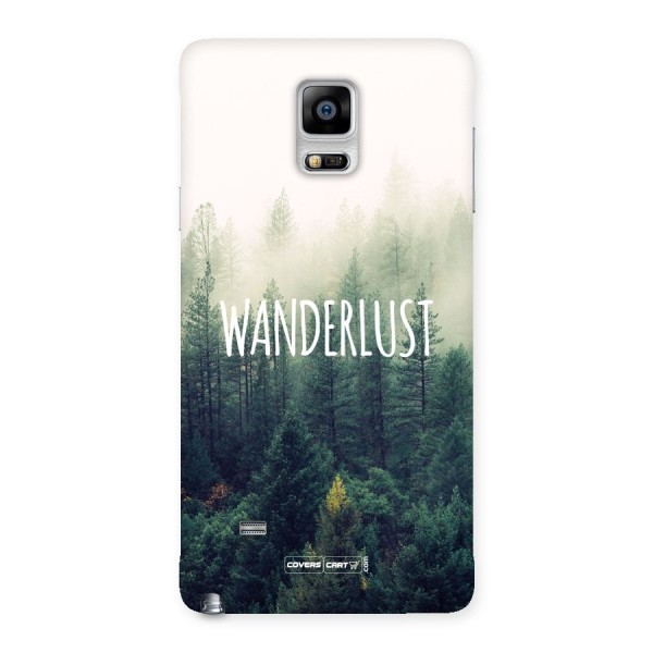 Wanderlust Back Case for Galaxy Note 4