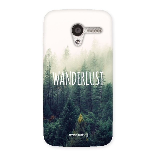 Wanderlust Back Case for Moto X