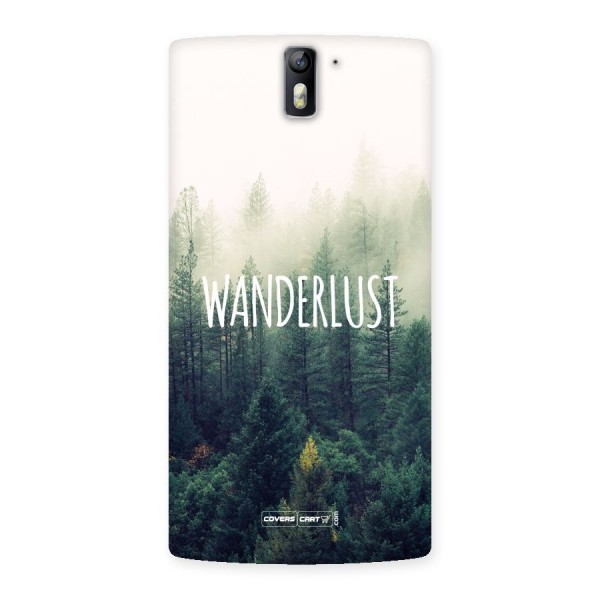 Wanderlust Back Case for One Plus One