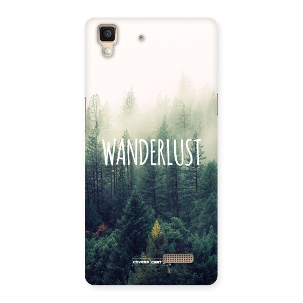 Wanderlust Back Case for Oppo R7